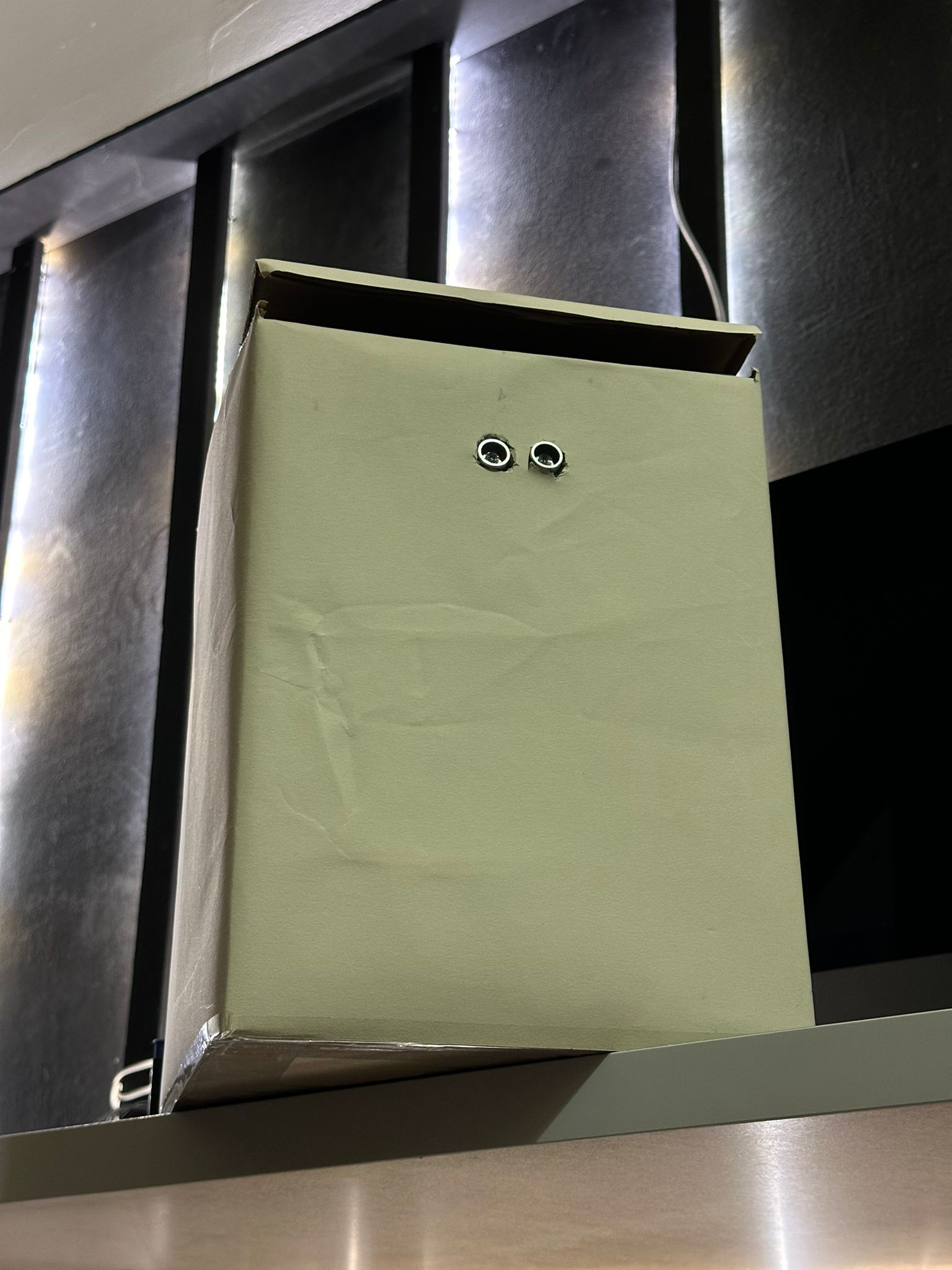 Smart interactive trash can hardware project